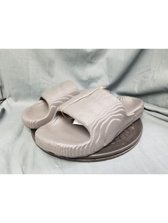 Adidas Adilette 22 Slides Slip On Synthetic Grey Men\'s Size 8 NEW WITH TAGS! main image 10